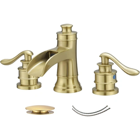 homevacious 8 inches widespread bathroom faucet 1.webp